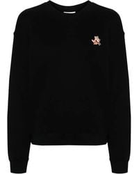Maison Kitsuné - フォックスアップリケ スウェットシャツ - Lyst
