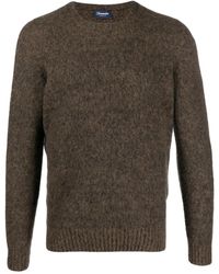 Drumohr - Pull En Laine D'Agneau À Col Rond - Lyst