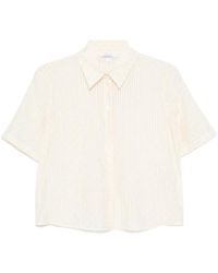 Patrizia Pepe - Striped-Pattern Shirt - Lyst