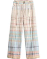 Woolrich - Spring-Check Trousers - Lyst
