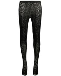 Marine Serre - Moonogram Mesh Tights - Lyst