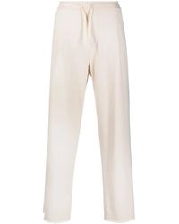 A PAPER KID - Logo-Patch Cotton Track Pants - Lyst