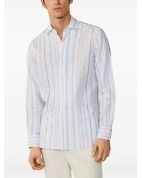 Hackett - Gestreiftes Kent Hemd - Lyst