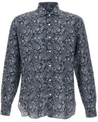 Barba Napoli - Paisley Buttoned Shirt - Lyst