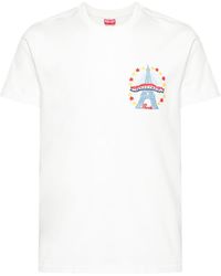 KENZO - T-shirt Met Borduurwerk - Lyst
