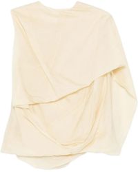 Entire studios - Blouse À Design Drapé - Lyst