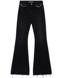 Stella McCartney - Falabella Flared Jeans - Lyst