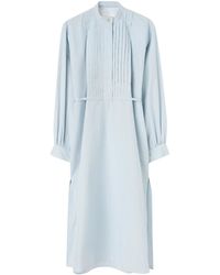 Jil Sander - Abito Midi A Maniche Lunghe - Lyst