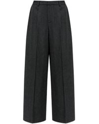 Alexander Wang - Elasticated Wide Trousers - Lyst