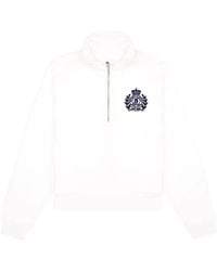 Sporty & Rich - Sudadera con media cremallera - Lyst