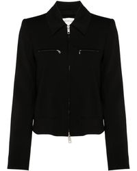 Sportmax - Plava Bomber Jacket - Lyst