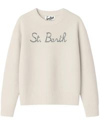 MC2 Saint Barth - Tessa Sequin-Embellished Sweater - Lyst