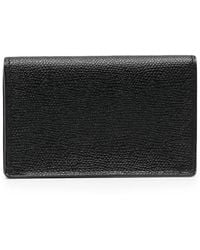 Valextra - Textured Leather Wallet - Lyst