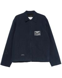 Song For The Mute - Logo-Patch Zip-Up Jacket - Lyst