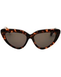 MAX&Co. - Tortoiseshell-Effect Cat-Eye-Frame Sunglasses - Lyst