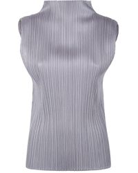Pleats Please Issey Miyake - プリーツ シャツ - Lyst