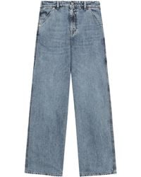 Our Legacy - High-Rise Wide-Leg Jeans - Lyst