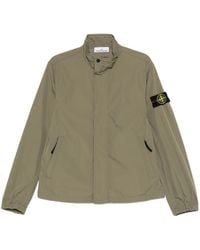 Stone Island - Jacke Mit Logo-Patch - Lyst