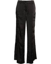 P.A.R.O.S.H. - Dragon-embroidered Straight Trousers - Lyst