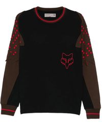 Kiko Kostadinov - Perforated Long-Sleeve Sweatshirt - Lyst