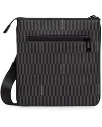 ARMANI EXCHANGE - Geometric-Print Logo-Pattern Belt Bag - Lyst