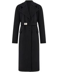Ferragamo - Wool-Blend Coat - Lyst