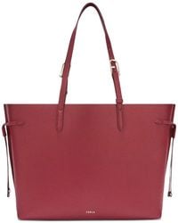 Furla - Bolso Shopper Ava Grande De Piel - Lyst