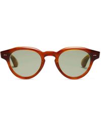 PETER AND MAY - Gafas de sol Panda con montura redonda - Lyst