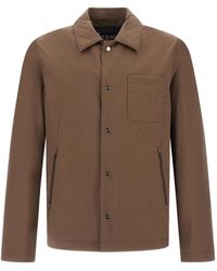Herno - Jack Met Knoopsluiting - Lyst