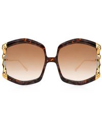 Anna Karin Karlsson - La Vie En Rose Geometric-Frame Sunglasses - Lyst