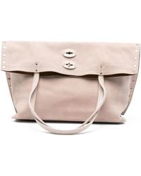 Zanellato - Medium A'Spasso Stud-Detail Tote Bag - Lyst