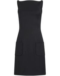 Patou - Pockets Mini Dress - Lyst