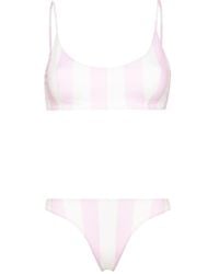 Mc2 Saint Barth - Judy Striped Bikini - Lyst