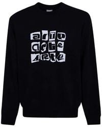 Arte' - Graphic-Print Sweater - Lyst