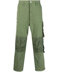 Stone Island - Panelled Straight-Leg Cargo Trousers - Lyst