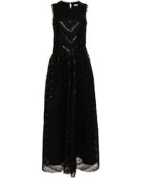 Viktor & Rolf - Sequined Tulle Maxi Dress - Lyst