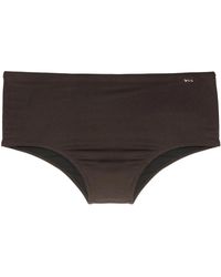 Amir Slama - Logo-Plaque Swim Trunks - Lyst