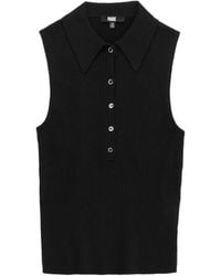 PAIGE - Vesta Polo Top - Lyst