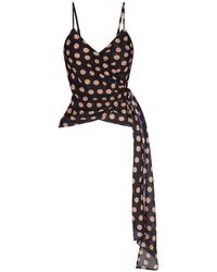 Simon Miller - Marlowe Top Met Stippen En Striksluiting - Lyst