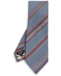Paul Smith - Cravate En Soie À Rayures - Lyst