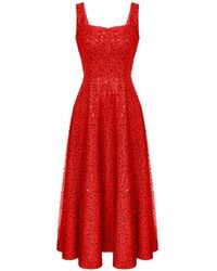 POST MERIDIEM - Sequin-Embellished Maxi Dress - Lyst