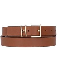Pedro Del Hierro Madrid - Logo-Detail Square Buckle Belt - Lyst