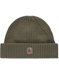 Parajumpers - Ribbed Logo Beanie - Lyst