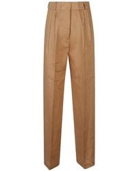 ACTUALEE - Pleated Trousers - Lyst