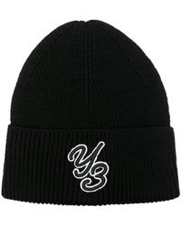 Y-3 - Logo Wool Beanie - Lyst