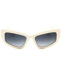 Marc Jacobs - Logo-Plaque Cat-Eye Sunglasses - Lyst