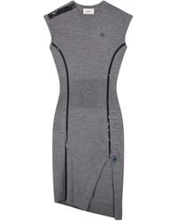 Coperni - Side-Gathering Cap-Sleeve Mini Dress - Lyst
