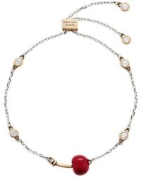 Marc Jacobs - Bracelet À Breloque Cerise - Lyst