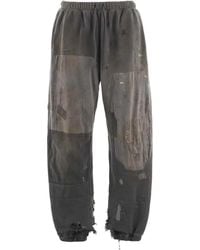 SAINT Mxxxxxx - Pantalones De Chándal Con Diseño Patchwork - Lyst