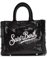 Mc2 Saint Barth - Borsa Tote Vanity Mini Con Paillettes - Lyst